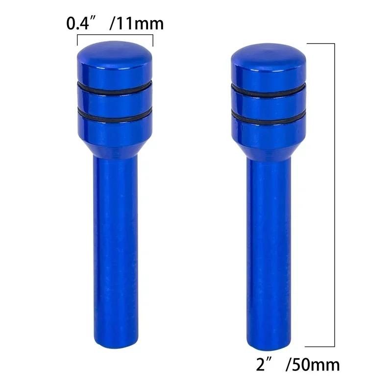 2/4Pcs Car Door Lift Button Locking Pins Universal Car Security Door Lock Pins Aluminum Alloy Knob Auto Interior Accessories