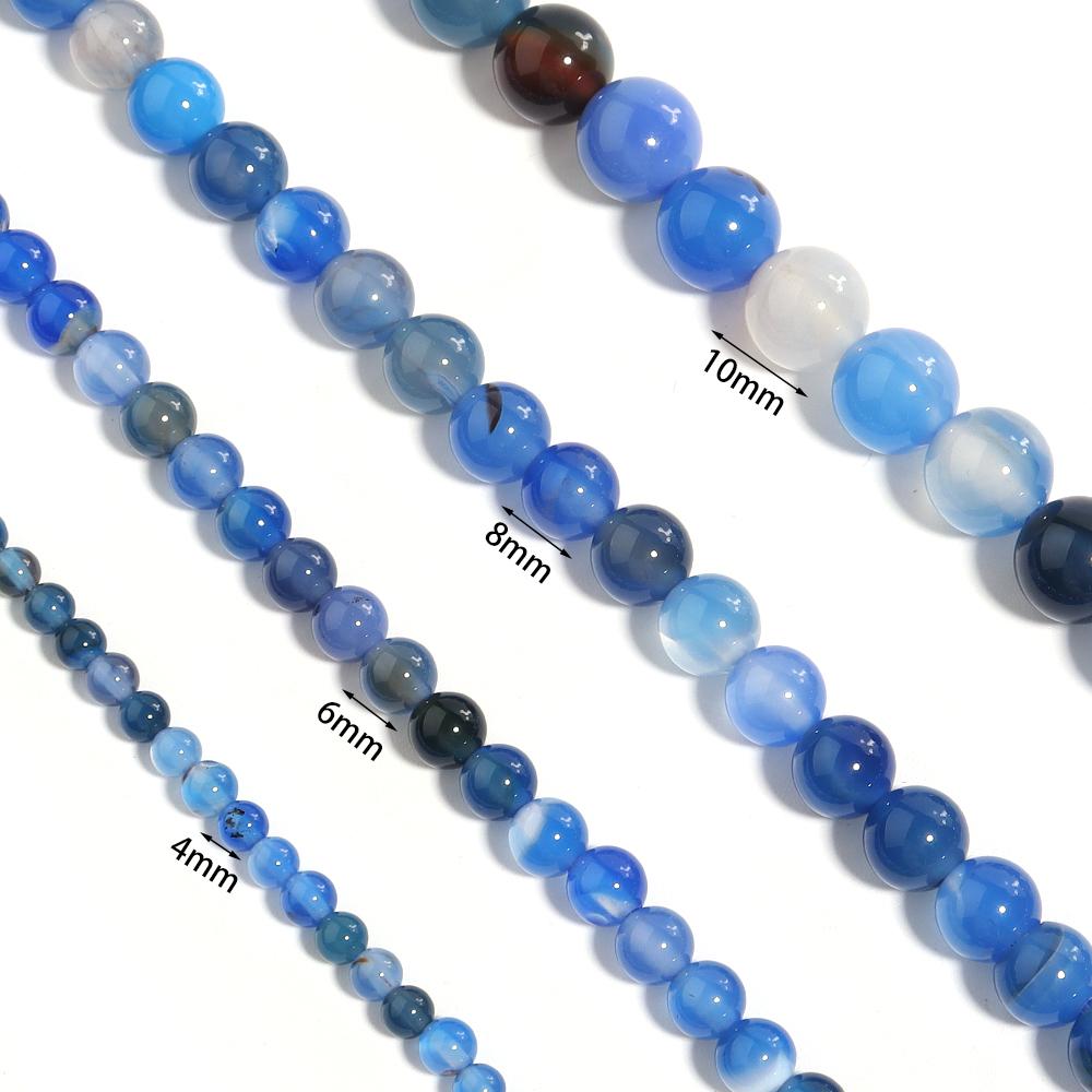 32-85pcs/lot 4 6 8 10 12mm Round Natural Stone Beads Aventurine Agate Beads DIY Bracelet Necklace Jewelry Making Accessories