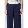 Benetton Frill Banding Diagonal Line Pants Bapt95611