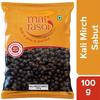 MAI RASOI Black Pepper/Kali Mirch Whole/Pepper Corns - 100 Gram