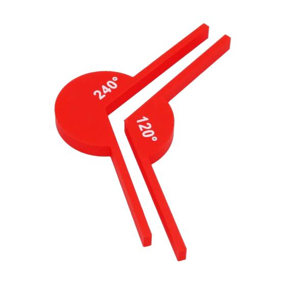 Angle Measuring Instruments Mathematics Teaching Tools Geometric Angle Display Recognition Tools for Mathematics Learning Classroom Home Use