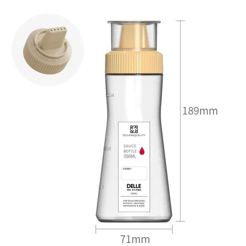 5 Loch Quetschflaschen Gewürzflaschen mit Düsen Ketchup Mayonnaise Quetschflasche Honigspender Küchenhaushaltsbedarf