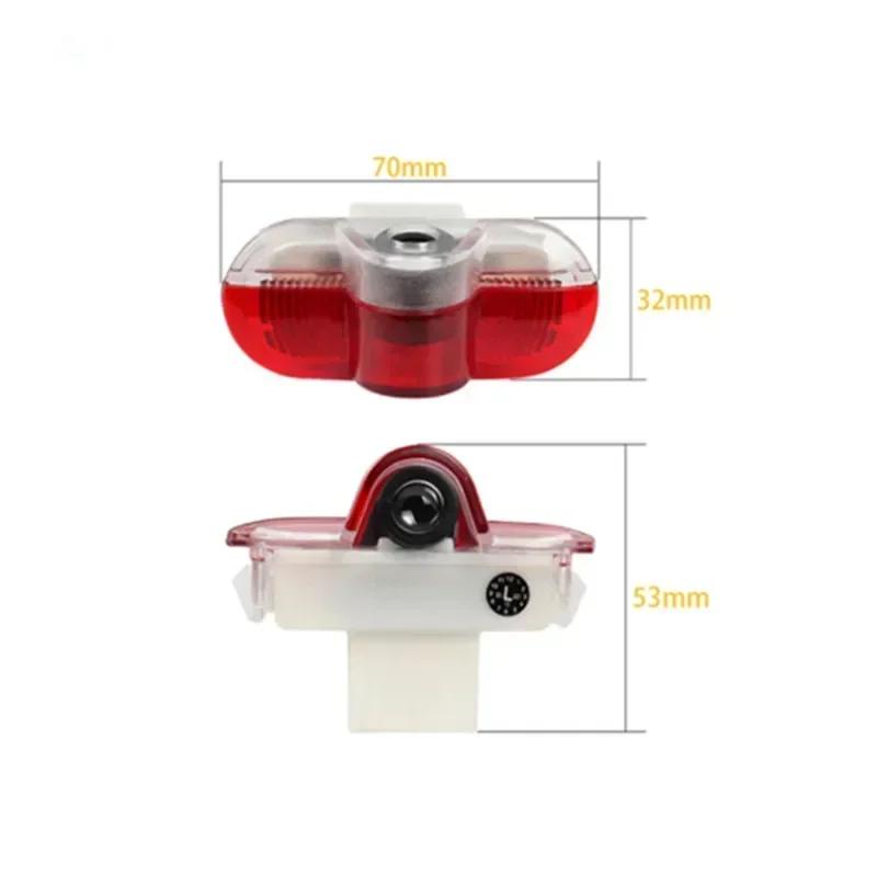ZVK5 2 Pièces Lumière d'Accueil de Porte de Voiture Logo pour Skoda VRS Logo Octavia A5 MKII 2006 2007 2008-2013 Projecteur d'Ombre Fantôme Accessoires de Lampe