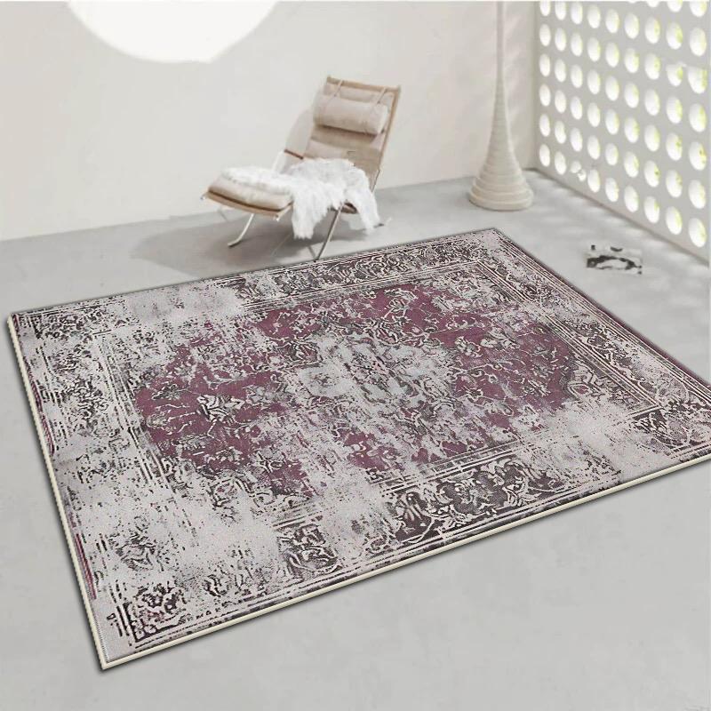 Amerikanischer Stil Persien Großer Teppich Wohnzimmer Dekoration Zuhause Sofa Bereich Teppiche Schlafzimmer Garderobe Fußmatte Waschbar Rutschfest