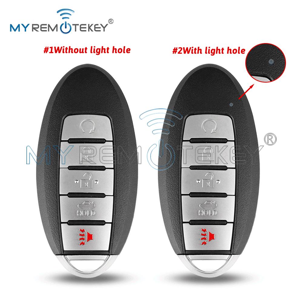 MYREMOTEKEY S180144310 KR5S180144014 Smart Key Case 5 button(Trunk) for Nissan Altima Maxima 2016 2017 2018
