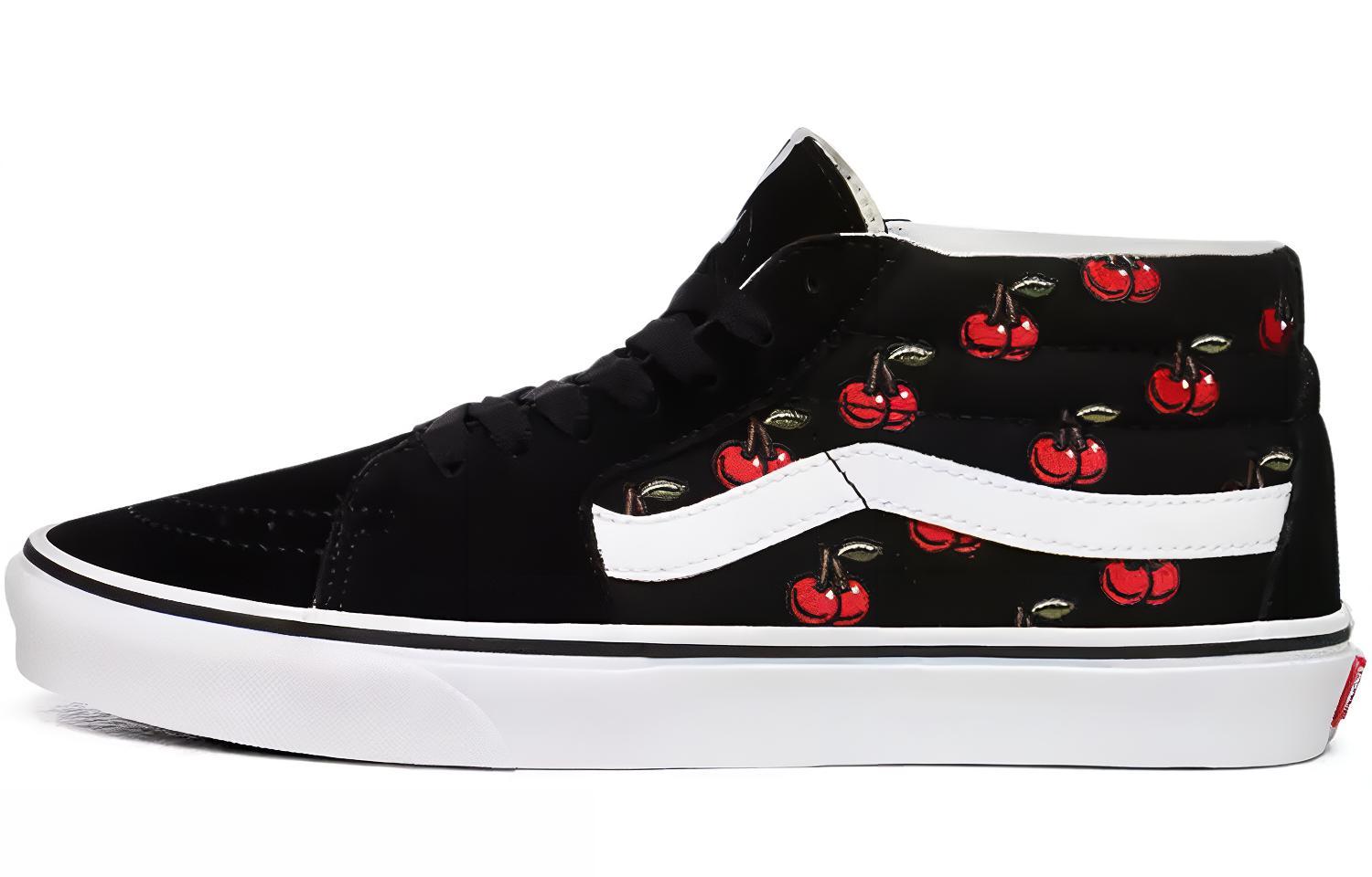 Кроссовки Vans Cherries Sk8 Mid Черные VN0A3WM3L6M 36.5
