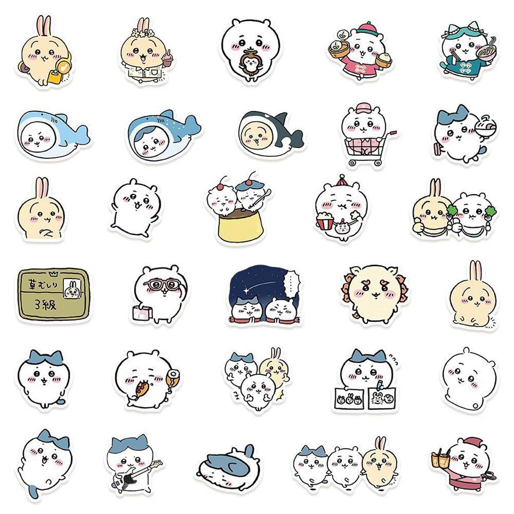 100 Stickers Children's Cartoon DIY Stickers Notebook Water Cup Luggage Laptop Stickers