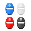 hijk1 Zinc Alloy Car Door Lock Buckle Cover Protective Covers For VW GTI Polo Golf Passat B8 CC ID.3 Arteon Tiguan Jetta T-ROC Touareg