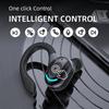Wireless Earbuds with Earhooks Single Bluetooth Earpiece Sports Headphones Over the Ear Running Workout Wrap Around Earbuds 20H Long Battery Life