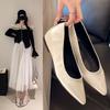 Fashion Women Candy Color Ballet Flats White Wedding Shoes Woman Flats Patent Leather Slip on Shoes Zapatos Mujer Ladies Boat Shoes NEW