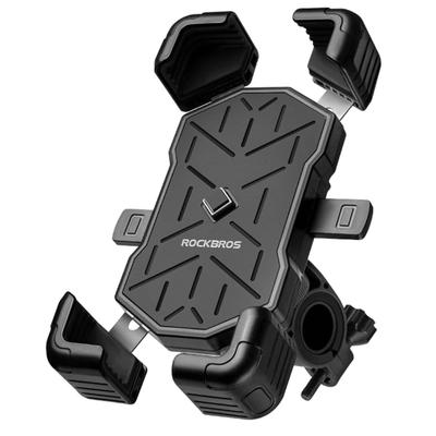 4572 Inch Bike Phone Holder for Handlebars Black