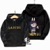 Children's Hoodie New Trendy Labubu Kids Cute Cartoon Casual Daily Hoodie 100-160cm Boys Girls