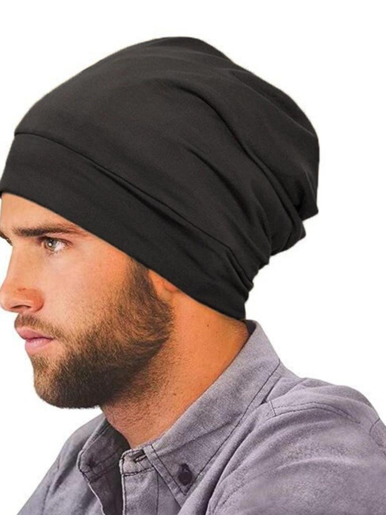 Unisex Solid Color Satin Lined Maternity & Chemo Cap for All Seasons