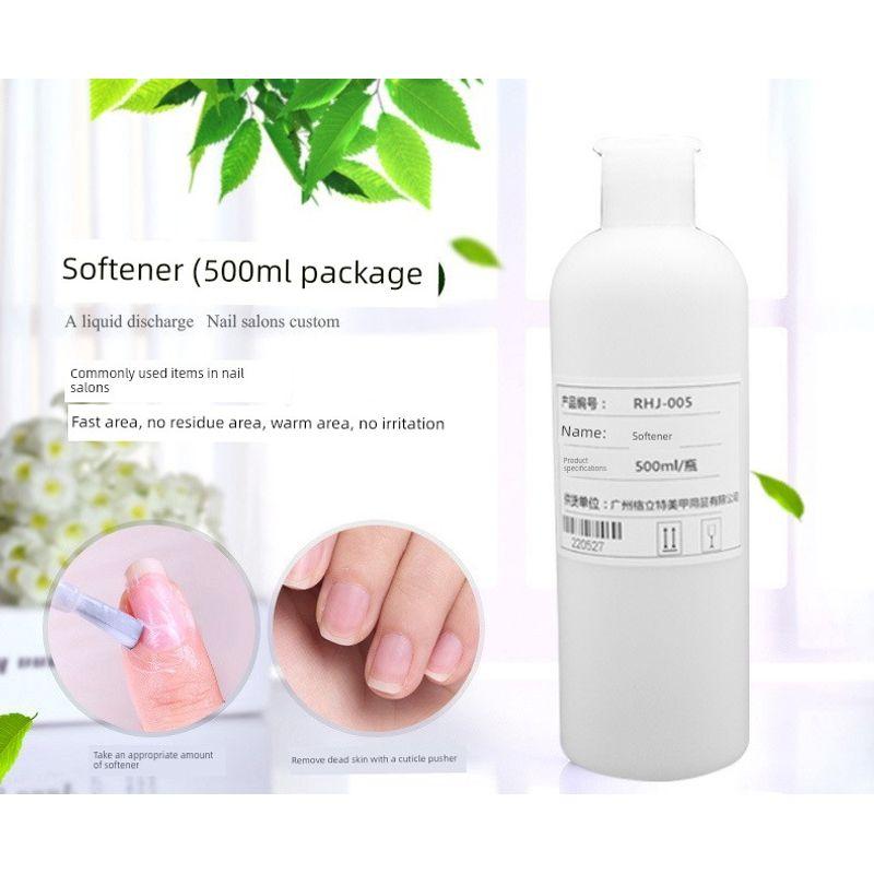 

Nail Art Macerating Agent Exfoliating Nail Care Fingernail Maintenance Kit Brightening Oil plus Calcium Base Coat Nail Polish Mild Formula 500 ml