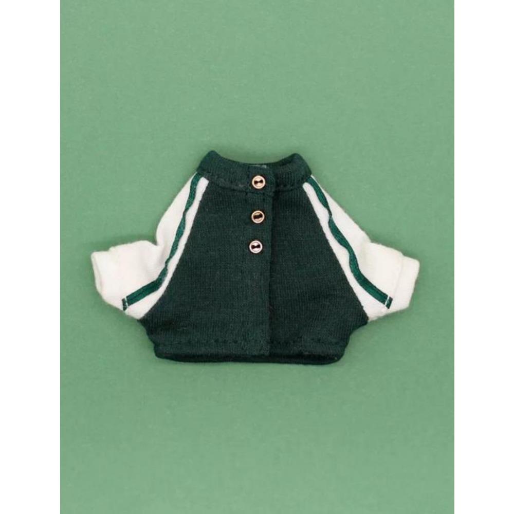 OB11 Baby Clothes Baseball Uniform Letter Overalls Suit Coat Fashion Pants For Obitsu11 YMY Body 1/12 BJD Doll