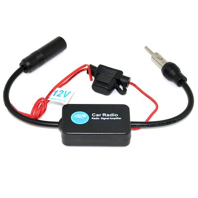 Amplificador de señal de Radio de coche de 12V, antena automática, amplificador de antena para antena de Radio de coche