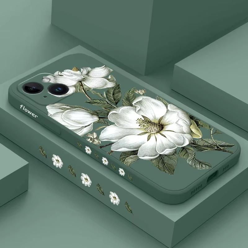 Wild Flowers Phone Case for Samsung Galaxy A55 A35 A25 A15 5G A24 A23 A22 A32 A52 A52S A71 A72 A51 A05 4G Cover