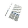 10pcs Diamond Burs Medium Dental FG 1.6mm High Speed Drills for Polishing Smoothing Teeth Polishers SF-X12