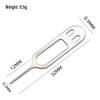 Universal SIM Card Ejector Tool for iPhone/Android - Stainless Steel