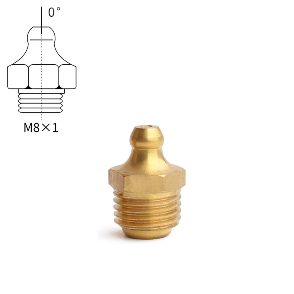 Grease Gun Coupler 10000 PSI NPTI/8 High Pressure Grease Nozzle Oil Pump Car Syringe Lubricant Tip Repair Accessories Lubricant