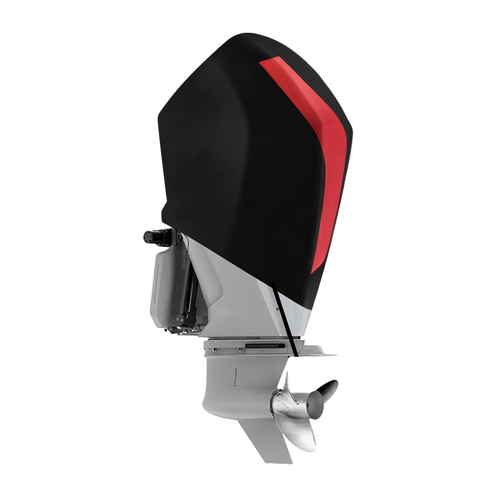 600D Heavy Duty Outboard Motor Cover Waterproof Engine Protection for Mercury 175HP 200HP 225HP 175PRO XS 4-Stroke V6 красный