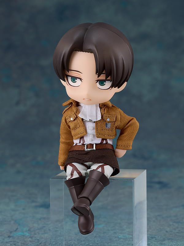 Good Smile Company Nendoroid Doll Attack on Titan Levi Cloth Magnet Plastic Painted Movable Figure Non-Scale & &