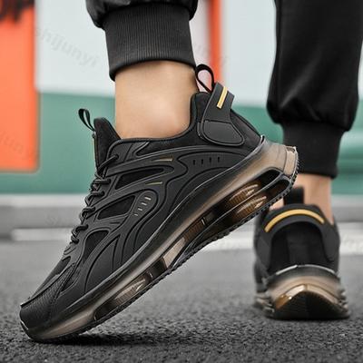 Moda 2025 Primavera Nuevas Zapatillas Deportivas Casuales para Hombre Tendencia de Moda Versátiles Suela Gruesa Zapatos Caña Baja Cómodos con Cordones Plataforma zapatillas