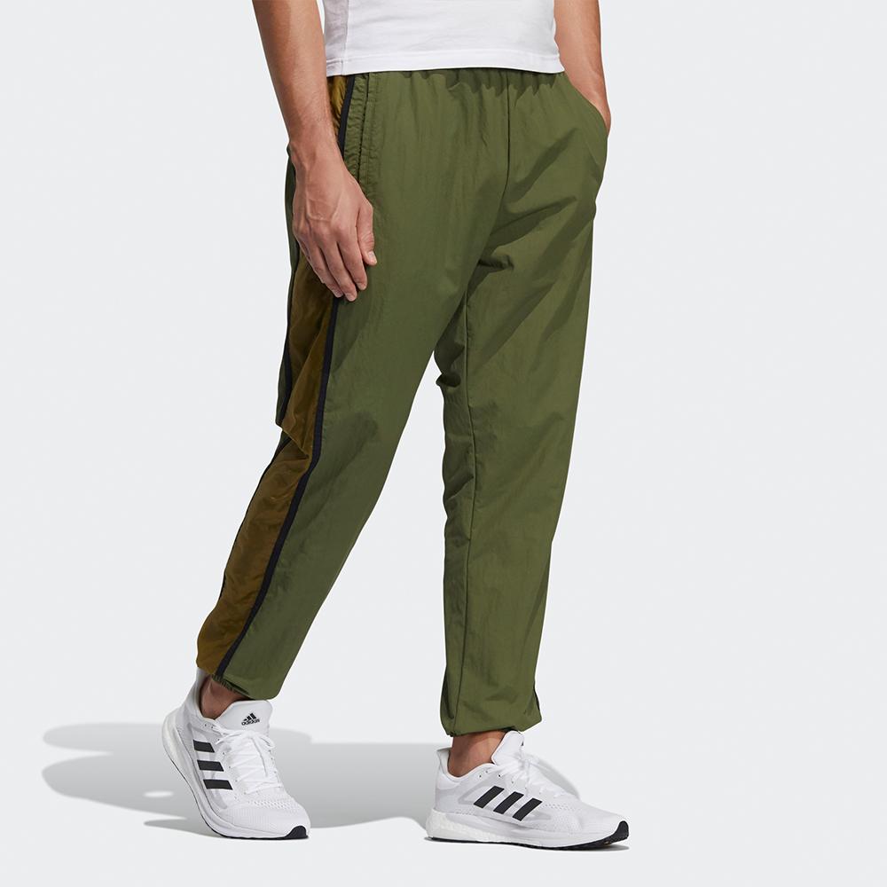 Adidas Woven Tapered Joggers Men Bottoms Green GL8683