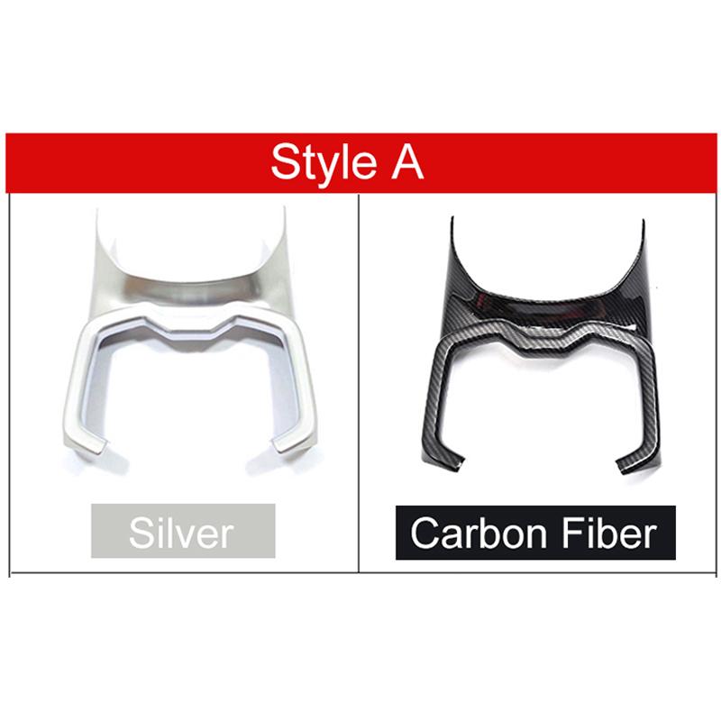 For Toyota RAV4 XA50      2024 2025 Hybrid ABS Car Gear Shift Water Cup Holder Panel Trim Cover Accessories