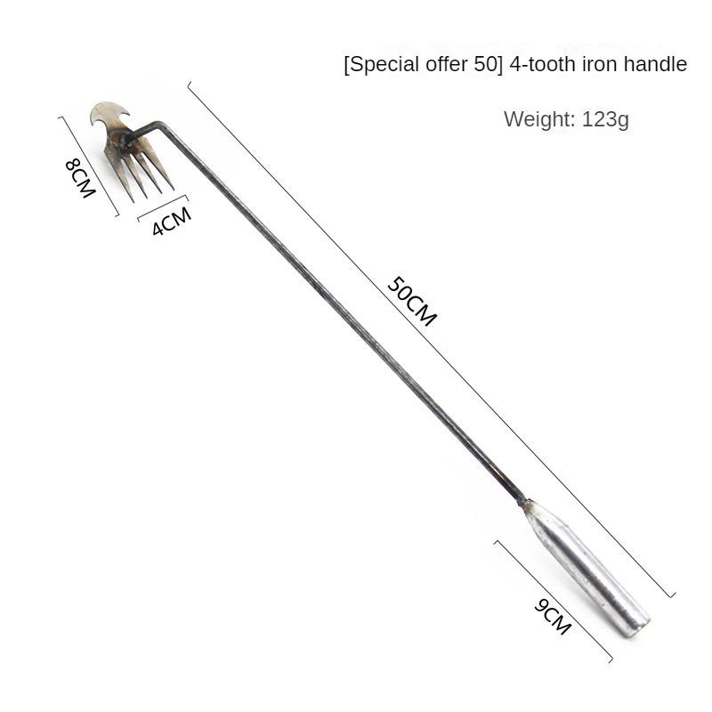 Portable Gardening Weeding Tool Hook Grass Pull Grass Artifact Durable And Sturdy Stainless Steel Shovel Innovative Outdoor Tool