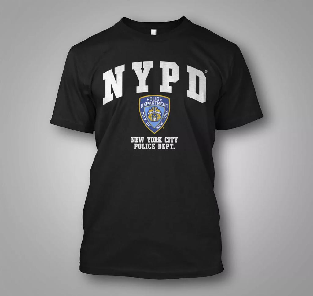 Nypd New York City Police Dept Custom T Shirt