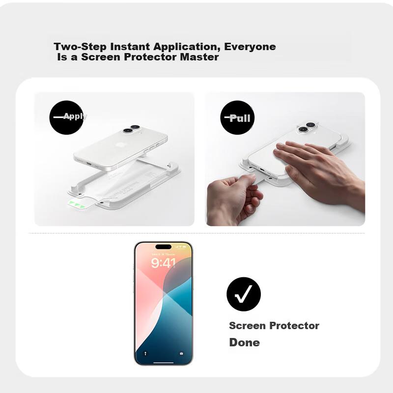 BELKIN Apple Air Tempered Glass Screen Protector iPhone Air Protective Film Anti-Drop German Schott Material OVA192