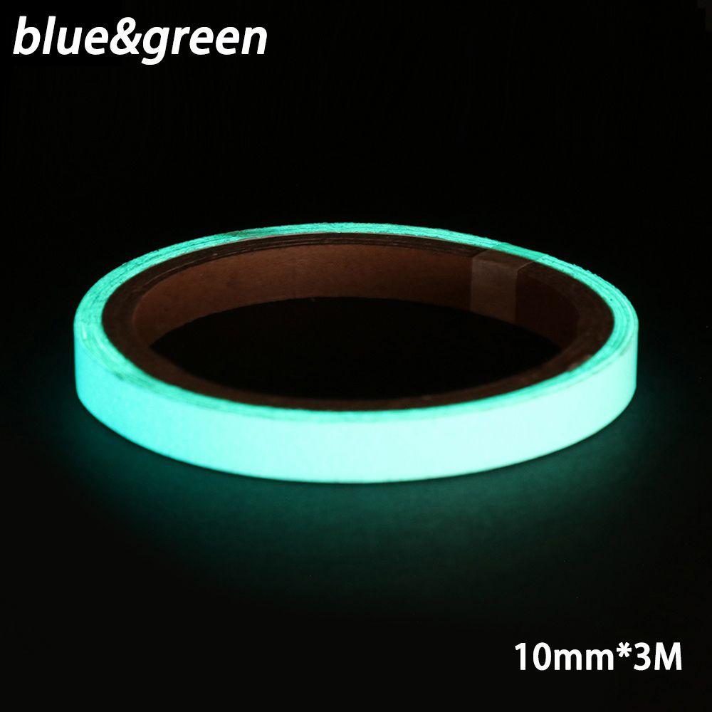 

Темна Мото Самоклеюча Світловідбиваюча Стрічка Зелена Флуоресцентна Автомобільна Світловідбиваюча Смуга Нічна Смуга Безпеки 10mm x 3M