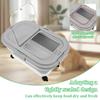 Collapsible Pet Food Storage Barrel Large Capacity Cat Dog Food Storage Container Sealing Kitchen Grain Rice Storage Boxes