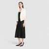 ELLASSAY Elegant Collarless Oversized Blazer