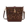This Year's Popular Fashion Leopard Print Bag Women's 2025 New Spring Foreign Trend Messenger Bag Fashionable New Bucket Bag