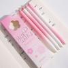 Kawai Rotary Pen Ins Pink Rotating Neutral High Value Quick Drying Brush Question Student 0.5ST Black Fountain Stationery Lovely