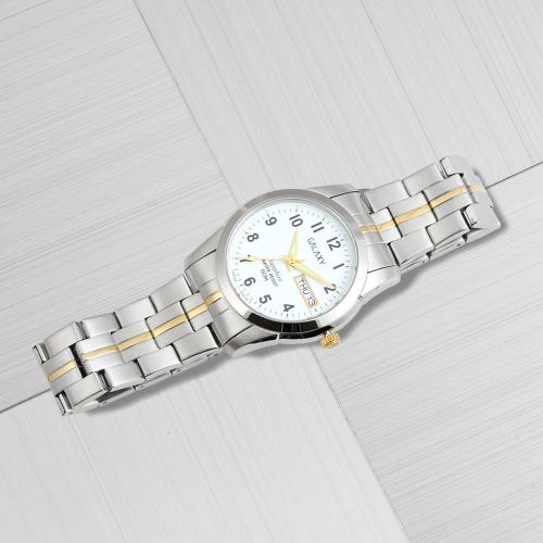 [GALAXY] GALAXY 5 ATM Men's Metal Wristwatch QA9012MB-1