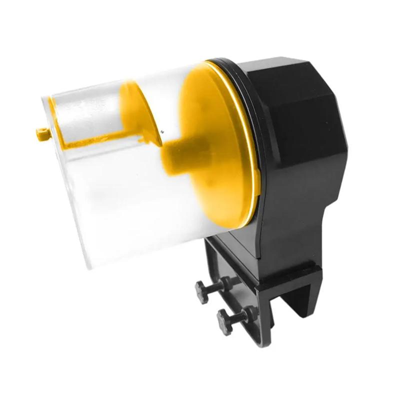 

Умная автоматическая кормушка для рыб, аквариум, цифровой аквариум, электрическая пластиковая кормушка с таймером, кормление, портативная кормушка для рыб, инструмент жёлтый