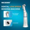 NICEDEN Dental Straight Nose Cone Low Speed Handpiece Straight 203C External Water E-type Straight Handpiece Dentistry Equipment