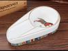 Portable Ceramic Cigar Ashtray with Single Slot