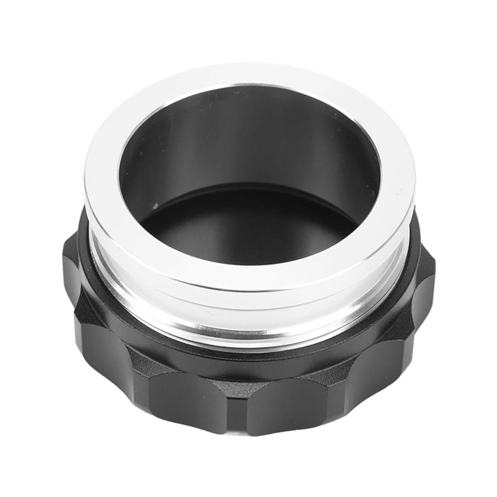 Überlaufbehälterdeckel 2 Zoll 58 mm Außendurchmesser Polierte Oberfläche Eloxiertes Finish Universell für