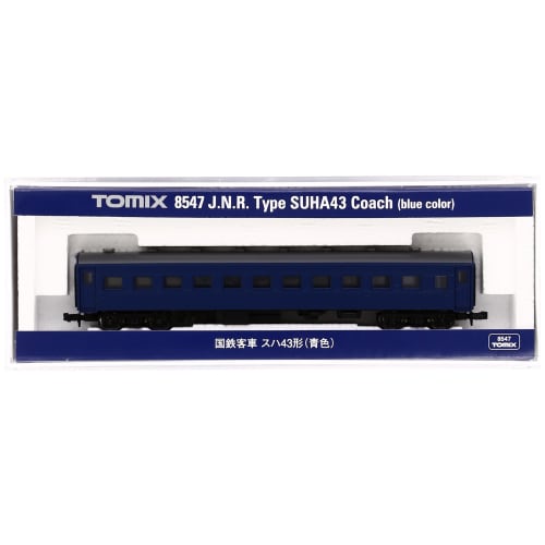 

TOMIX N Gauge Suha 43 Blue 8547 Железнодорожная модель пассажирского вагона