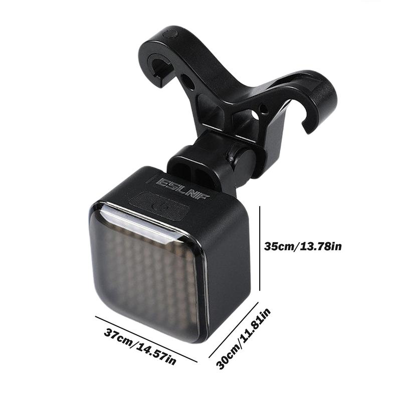 Fahrradrücklicht Rotes Fahrradlicht für Nachtfahrten Ebike-Rücklicht Intelligentes Fahrradrücklicht Ipx6 wasserdicht USB-Aufladung 8