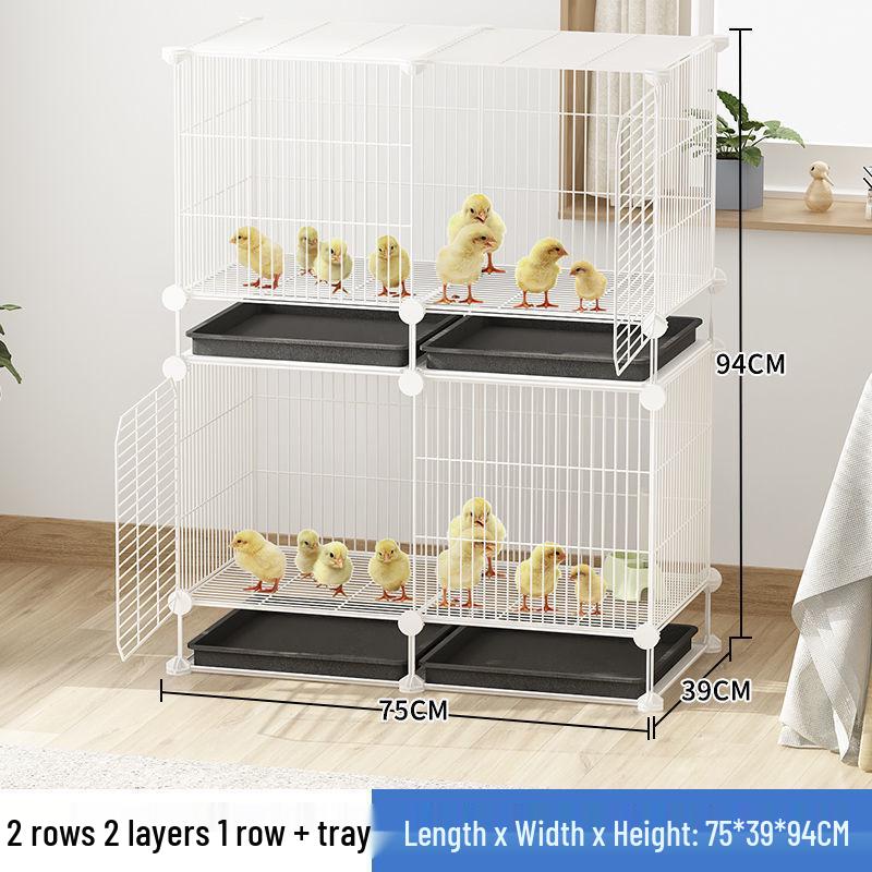 Extra-Large Chicken Coop: Thickened Brooding, Breeding & Nesting Cage for Home Use