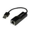 USB 2.0 To Ethernet Network Adapter - STARTECH - USB2100 - 10/100 Mbps - Black
