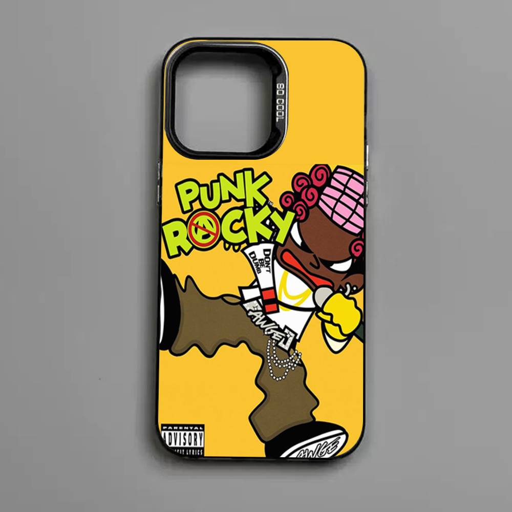 A-ASAP R-Rocky Nebuď hloupý Obal na telefon Pro IPhone 16 15 14 13 12 11 17 Pro MAX Plus Pro Matný Nárazuvzdorný Kryt