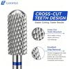 1pc Round Top Cylinder Nail Drill Bit Nail Milling Cutters Stainless Steel Nail Bits for Acrylic Gel Removal Nail Shaping Manicure E File Salon Tool