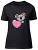 Just a Boy Who Loves Koala Love Heart Womens T-Shirt Ladies Gift Tee