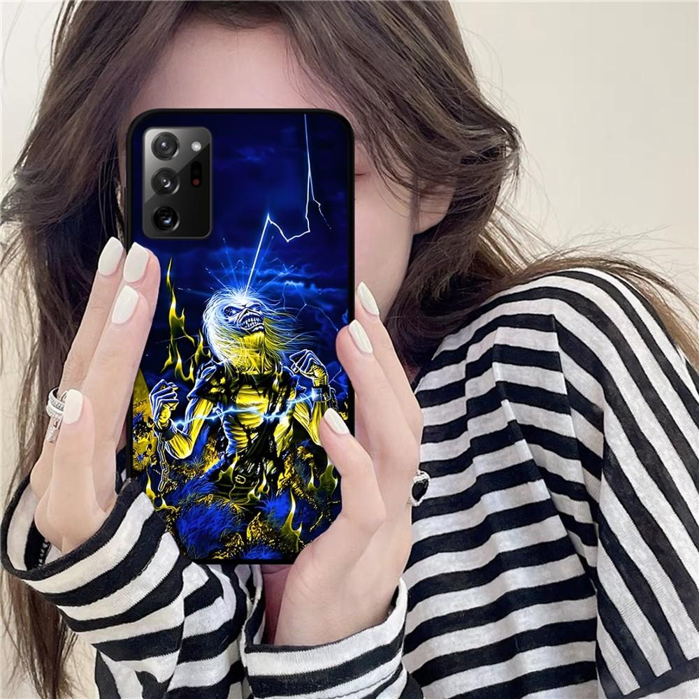 

S-Skele-ton Rock-Band Phone Case For Samsung Note 8 9 10 20 pro plus lite M 10 11 20 30 21 31 51 A 21 22 42 02 03 Samsung A20E